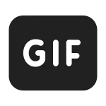 Gif SVG Icon